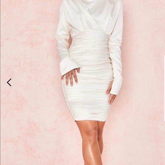 House of CB ivory Giorgiana Dress - Picture 8 of 11